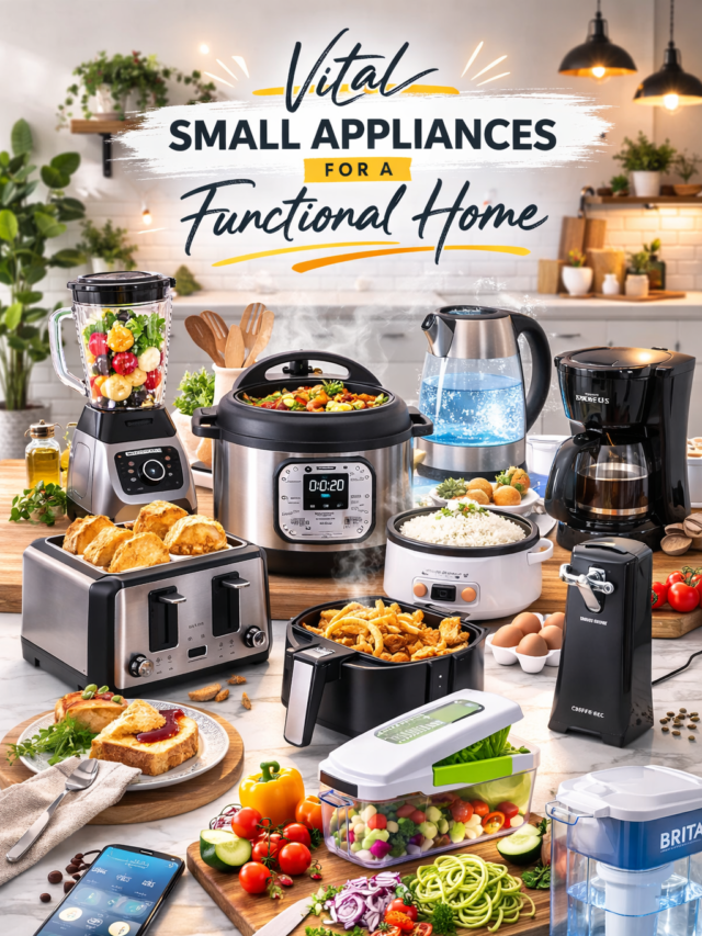 Best Small Appliances for a Functional Home