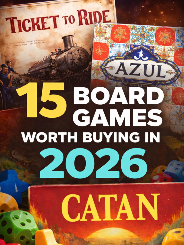 15 Board Games Worth Buying in 2026