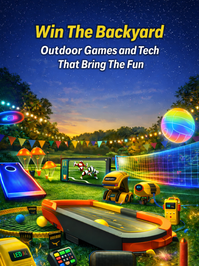 Best Backyard Games and Outdoor Tech